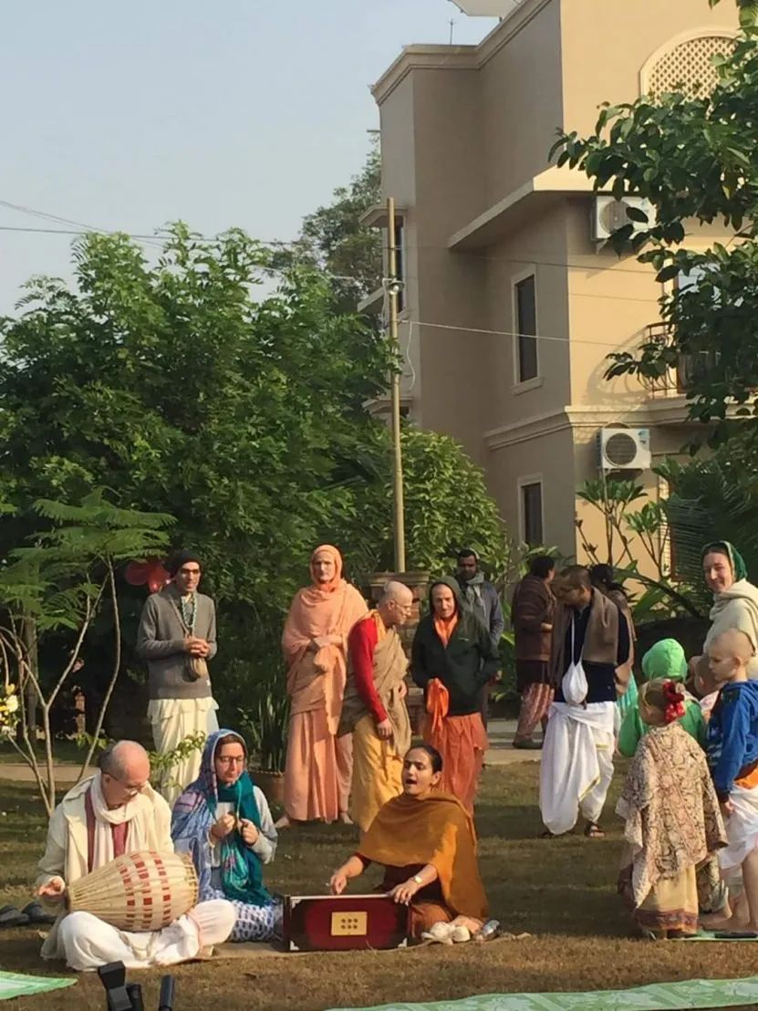 Kutir Pravesa - Godruma Kutir, wioska Gaura, Mayapur - 11.12.2022