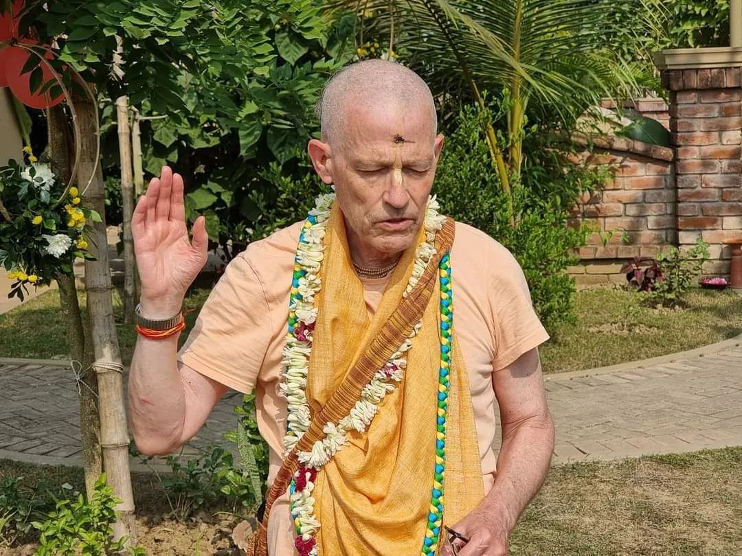 Kutir Pravesa - Godruma Kutir, wioska Gaura, Mayapur - 11.12.2022