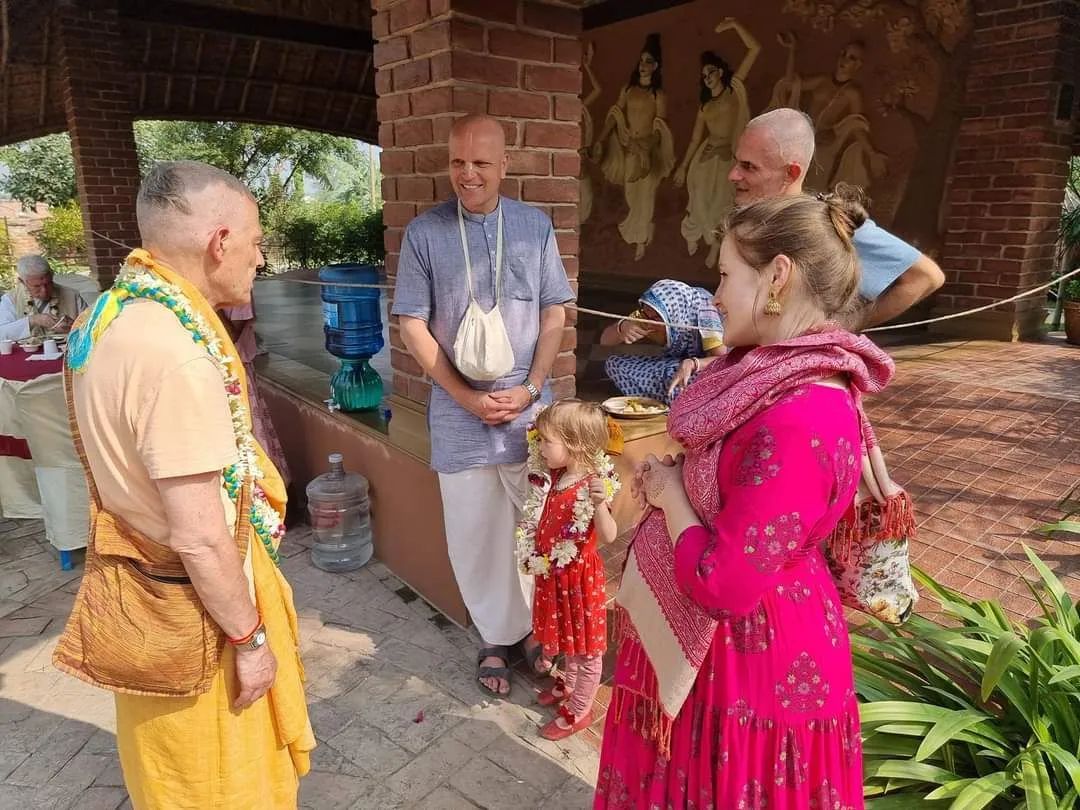 Kutir Pravesa - Godruma Kutir, wioska Gaura, Mayapur - 11.12.2022