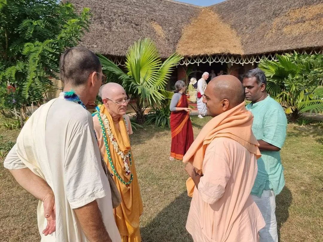 Kutir Pravesa - Godruma Kutir, wioska Gaura, Mayapur - 11.12.2022